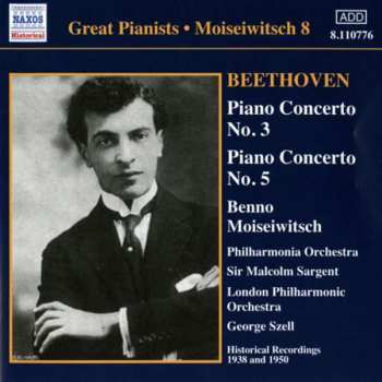Album Ludwig van Beethoven: Moiseiwitsch 8 (Historical Recordings 1938-1950)