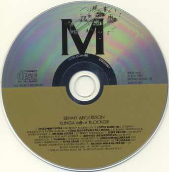 CD Benny Andersson: Klinga Mina Klockor