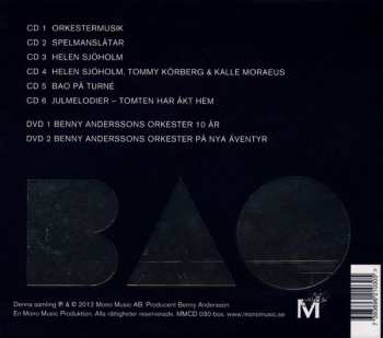6CD/2DVD/Box Set Benny Anderssons Orkester: BAO In Box