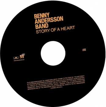 CD Benny Anderssons Orkester: Story Of A Heart