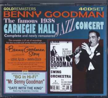 4CD/Box Set Benny Goodman: The Famous Carnegie Hall Jazz Concert 
