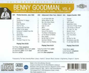 3CD Benny Goodman: Yale University Archives - Vol 4