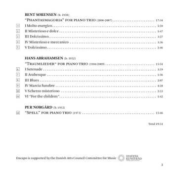 CD Hans Abrahamsen: Phantasmagoria - Danish Piano Trios