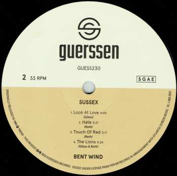 LP Bent Wind: Sussex