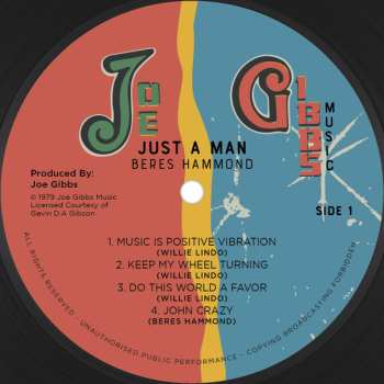 LP Beres Hammond: Just A Man