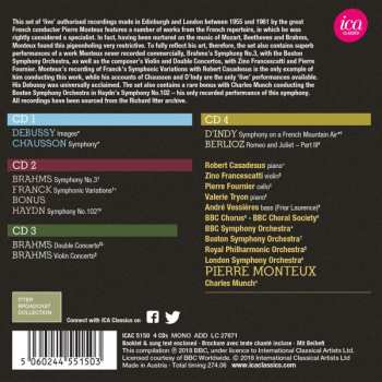 4CD César Franck: Berlioz, Brahms, Chausson, Debussy, Franck, D'Indy