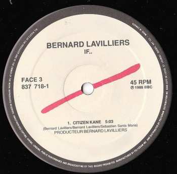 2LP Bernard Lavilliers: If
