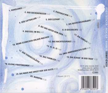 CD Bernd Kohlhepp: Kokolores - Kinder-, Küchen-, Kicherlieder