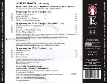 SACD Leonard Bernstein: Symphony Nos. 93, 94 & 95