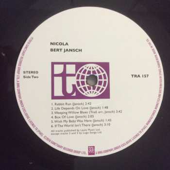 LP Bert Jansch: Nicola