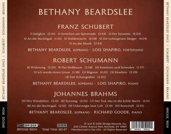 CD Richard Goode: Bethany Beardslee Sings Schubert • Schumann • Brahms