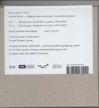 2CD Anssi Karttunen: Femme Le Soir