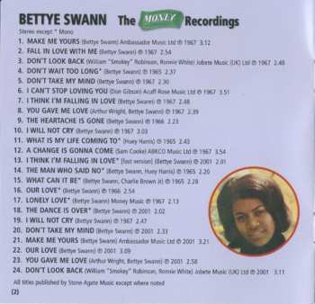 CD Bettye Swann: The Money Recordings