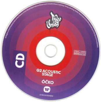CD/DVD Prago Union: Bezdrátová Šňůra (G2 Acoustic Stage)