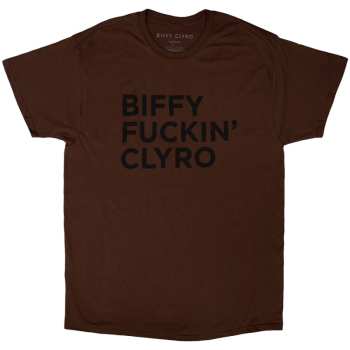 Merch Biffy Clyro: Biffy Clyro Unisex T-shirt: Biffy Fucking Clyro (small) S