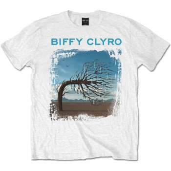 Merch Biffy Clyro: Tričko Opposites White 