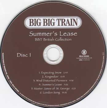 2CD Big Big Train: Summer's Lease (BBT British Collection)