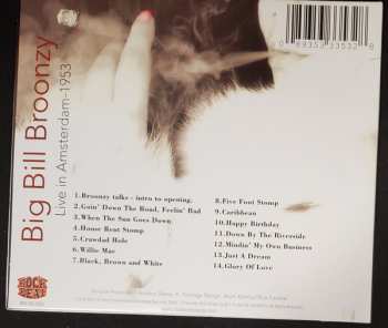 CD Big Bill Broonzy: Live In Amsterdam - 1953