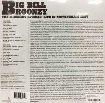 LP Big Bill Broonzy: The Midnight Special: Live In Nottingham 1957 LTD | CLR