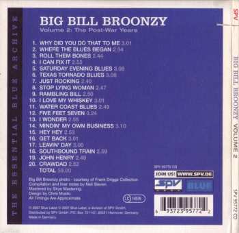 CD Big Bill Broonzy: Volume 2: The Post-War Years