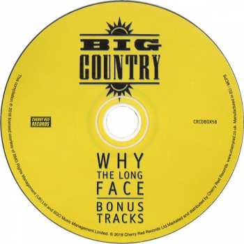 4CD/Box Set Big Country: Why The Long Face DLX