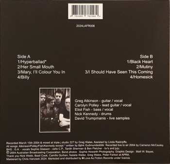 LP Big Heavy Stuff: Live at Triple J 2004