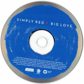 CD Simply Red: Big Love