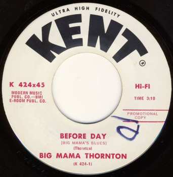 Album Big Mama Thornton: Before Day (Big Mama's Blues)