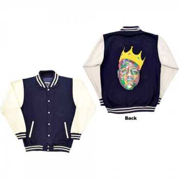 Merch Biggie Smalls: Biggie Smalls Unisex Varsity Jacket: Crown (back Print) (large) L