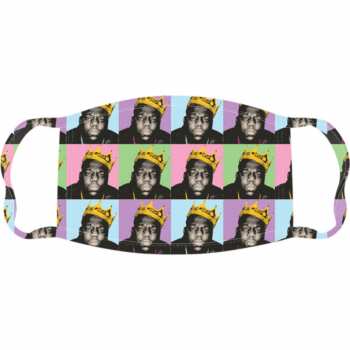 Merch Biggie Smalls: Rúška Crown Repeat 
