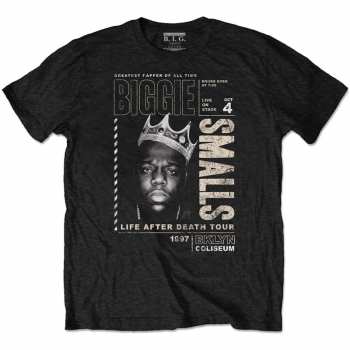 Merch Biggie Smalls: Tričko Life After Death Tour 