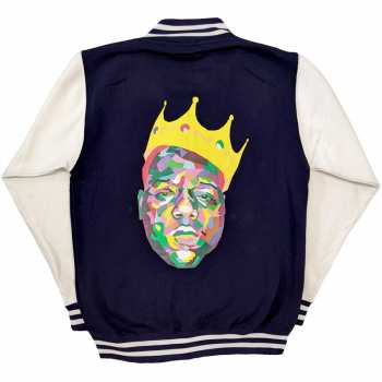 Merch Biggie Smalls: Biggie Smalls Unisex Varsity Jacket: Crown (back Print) (small) S
