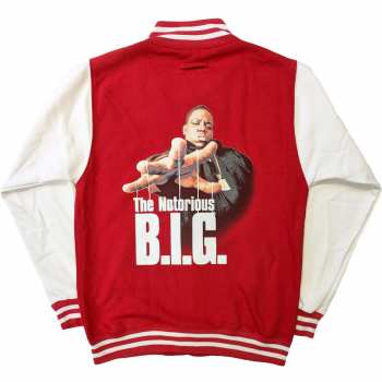 Merch Biggie Smalls: Biggie Smalls Unisex Varsity Jacket: Reachstrings (back Print) (small) S