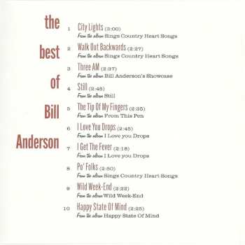 CD Bill Anderson: As Far As I Can See: The Best Of Bill Anderson