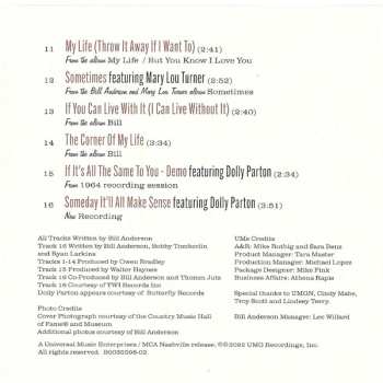 CD Bill Anderson: As Far As I Can See: The Best Of Bill Anderson