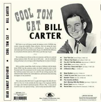 CD/EP Bill Carter: Cool Tom Cat LTD