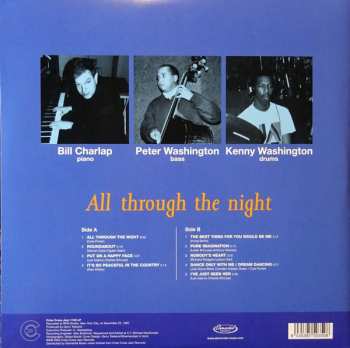 LP Bill Charlap Trio: All Through The Night LTD