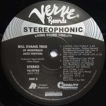 LP Bill Evans: At The Montreux Jazz Festival LTD