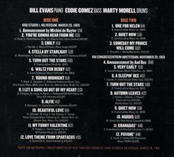 2CD Bill Evans: Behind The Dikes: The 1969 Netherlands Recordings