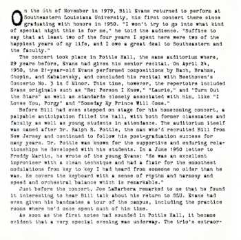 CD Bill Evans: Homecoming