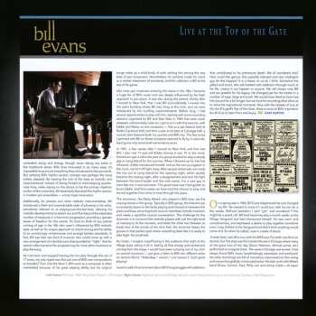 2LP Bill Evans: Live At Art D'Lugoff's Top Of The Gate Vol. 2 DLX