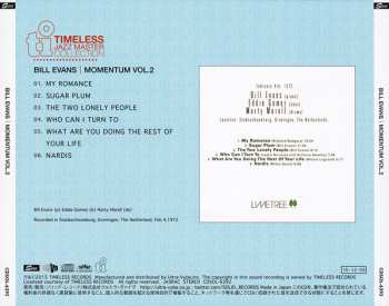 CD Bill Evans: Momentum Vol.2 LTD