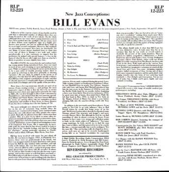 2LP Bill Evans: New Jazz Conceptions LTD
