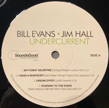 LP Bill Evans: Undercurrent
