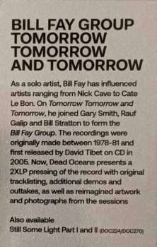 2LP Bill Fay Group: Tomorrow Tomorrow And Tomorrow LTD