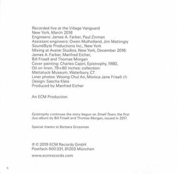 CD Bill Frisell: Epistrophy