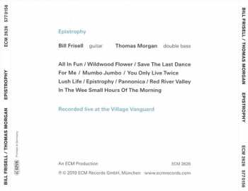 CD Bill Frisell: Epistrophy