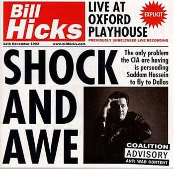 CD Bill Hicks: Shock And Awe:  Live At Oxford Playhouse 11 November 1992
