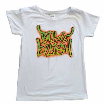 Merch Billie Eilish: Detské Girls Tričko Graffiti 