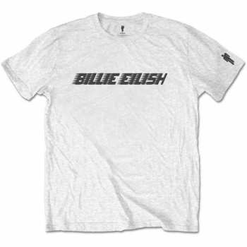 Merch Billie Eilish: Dětské Tričko Black Racer Logo Billie Eilish  5-6 let